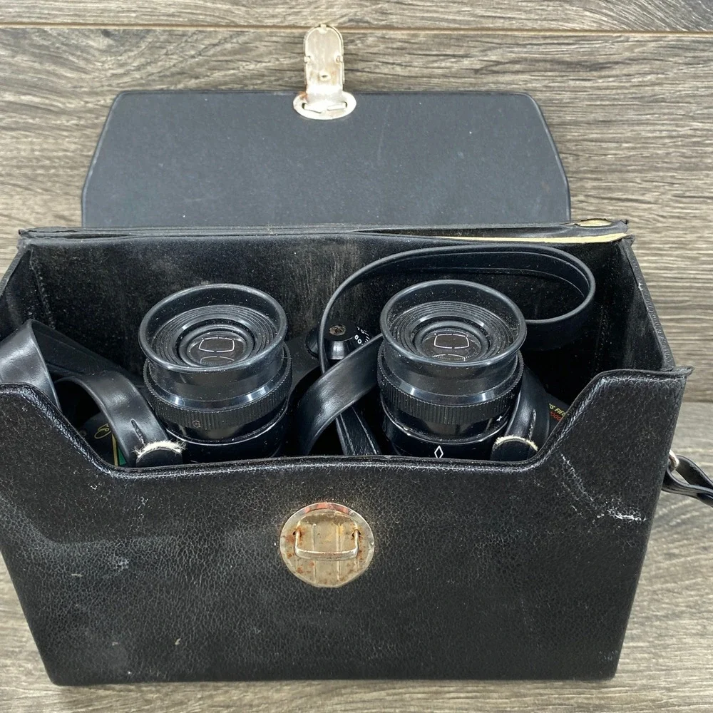 Selsi 8x30 Luminous Field Lightweight‎ Coated Optics Binoculars with Case Black